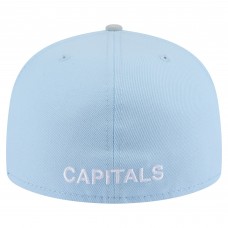 Washington Capitals New Era Light Blue/Gray Color Pack Two-Tone 59FIFTY Fitted Hat