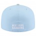 Бейсболка New York Rangers New Era Light Blue/Gray Color Pack 2-Tone 59FIFTY