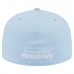 Бейсболка Pittsburgh Penguins New Era Light Blue/Gray Color Pack Two-Tone 59FIFTY