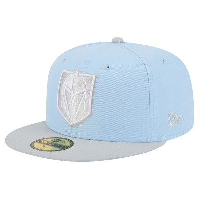 Бейсболка Vegas Golden Knights New Era Light Blue/Gray Color Pack Two-Tone 59FIFTY