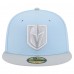 Бейсболка Vegas Golden Knights New Era Light Blue/Gray Color Pack Two-Tone 59FIFTY