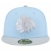 Бейсболка Chicago Blackhawks New Era Light Blue/Gray Color Pack Two-Tone 59FIFTY