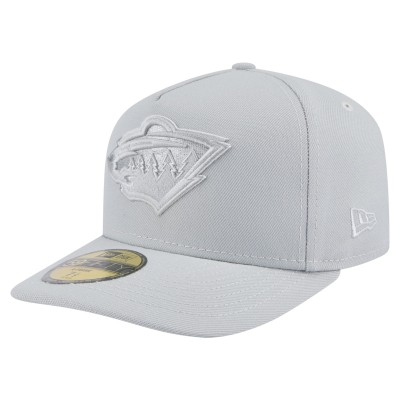 Бейсболка Minnesota Wild New Era Gray Color Pack A-Frame 59FIFTY