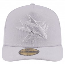 Бейсболка San Jose Sharks New Era Gray Color Pack A-Frame 59FIFTY