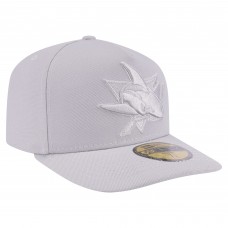 Бейсболка San Jose Sharks New Era Gray Color Pack A-Frame 59FIFTY