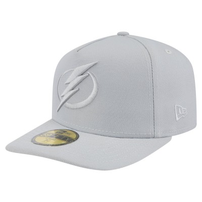 Бейсболка Tampa Bay Lightning New Era Gray Color Pack A-Frame 59FIFTY
