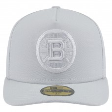 Boston Bruins New Era Gray Color Pack A-Frame 59FIFTY Fitted Hat