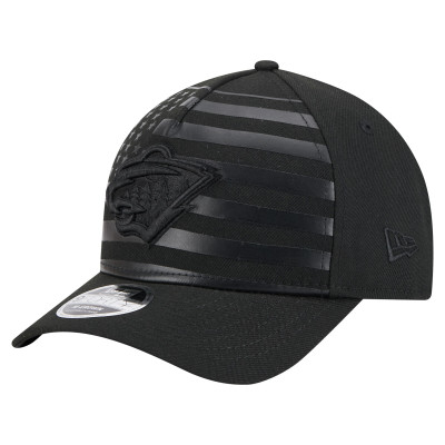 Бейсболка Minnesota Wild New Era Black Game Day Stealth Flag 9FORTY A-Frame