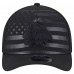 Бейсболка Chicago Blackhawks New Era Black Game Day Stealth Flag 9FORTY A-Frame