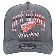 Бейсболка Detroit Red Wings New Era Charcoal Throwback Washed Pre-Curved A-Frame 9FIFTY Snapback Бейсболка Detroit Red Wings New Era Charcoal Throwback Washed Pre-Curved A-Frame 9FIFTY Snapback