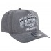 Бейсболка Los Angeles Kings New Era Charcoal Throwback Washed Pre-Curved A-Frame 9FIFTY Snapback