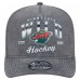 Бейсболка Minnesota Wild New Era Charcoal Throwback Washed Pre-Curved A-Frame 9FIFTY Snapback