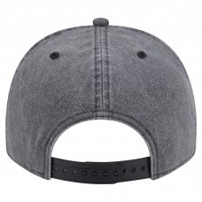 Бейсболка Minnesota Wild New Era Charcoal Throwback Washed Pre-Curved A-Frame 9FIFTY Snapback