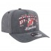 Бейсболка New Jersey Devils New Era Charcoal Throwback Washed Pre-Curved A-Frame 9FIFTY Snapback