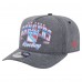 Бейсболка New York Rangers New Era Charcoal Throwback Washed Pre-Curved A-Frame 9FIFTY Snapback