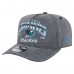 Бейсболка San Jose Sharks New Era Charcoal Throwback Washed Pre-Curved A-Frame 9FIFTY Snapback