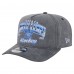 Бейсболка Toronto Maple Leafs New Era Charcoal Throwback Washed Pre-Curved A-Frame 9FIFTY Snapback