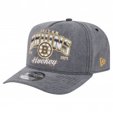 Бейсболка Boston Bruins New Era Charcoal Throwback Washed Pre-Curved A-Frame 9FIFTY Бейсболка Boston Bruins New Era Charcoal Throwback Washed Pre-Curved A-Frame 9FIFTY