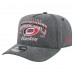 Бейсболка Carolina Hurricanes New Era Charcoal Throwback Washed Pre-Curved A-Frame 9FIFTY Snapback Бейсболка Carolina Hurricanes New Era Charcoal Throwback Washed Pre-Curved A-Frame 9FIFTY Snapback