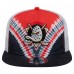 Бейсболка Anaheim Ducks New Era Black/Orange Throwback V-Dye