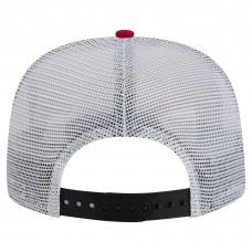 Бейсболка Chicago Blackhawks New Era Black/Red Throwback V-Dye Golfer Бейсболка Chicago Blackhawks New Era Black/Red Throwback V-Dye Golfer