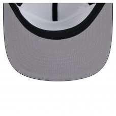 Los Angeles Kings New Era Black/Silver Throwback V-Dye Adjustable Golfer Hat