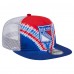 New York Rangers New Era Blue/Red Throwback V-Dye Adjustable Golfer Hat