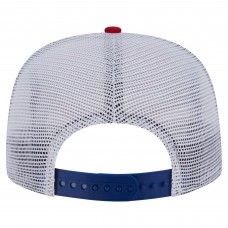 New York Rangers New Era Blue/Red Throwback V-Dye Adjustable Golfer Hat New York Rangers New Era Blue/Red Throwback V-Dye Adjustable Golfer Hat