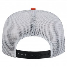 Бейсболка Philadelphia Flyers New Era Black/Orange Throwback V-Dye Golfer