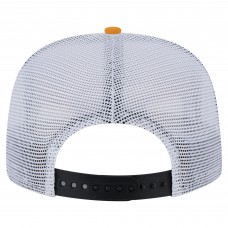 Pittsburgh Penguins New Era Black/Gold Throwback V-Dye Adjustable Golfer Hat