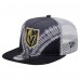 Бейсболка Vegas Golden Knights New Era Black/Gray Throwback V-Dye Golfer Бейсболка Vegas Golden Knights New Era Black/Gray Throwback V-Dye Golfer