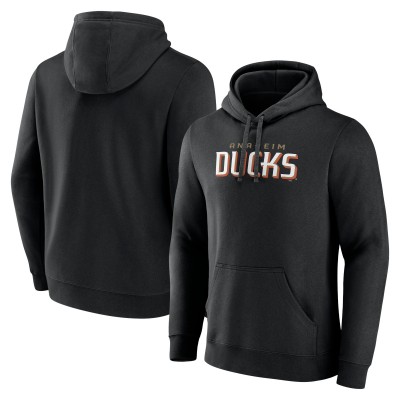 Толстовка Anaheim Ducks Fanatics Wordmark Logo Fleece - Black
