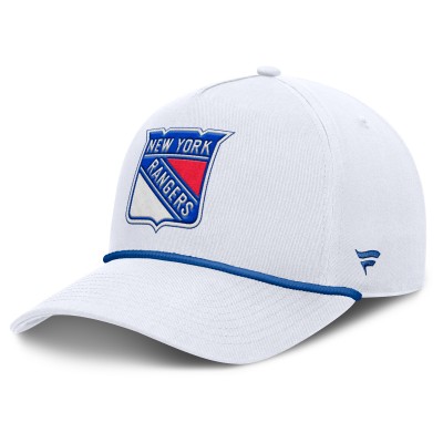 Бейсболка New York Rangers Fanatics White Rope A-Frame