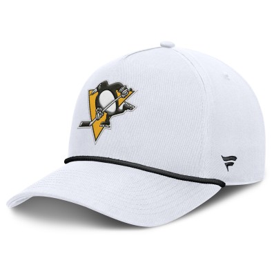 Бейсболка Pittsburgh Penguins Fanatics White Rope A-Frame