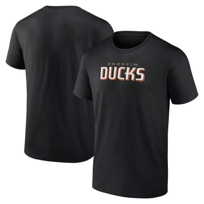 Футболка Anaheim Ducks Wordmark Logo - Black