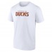 Футболка Anaheim Ducks Wordmark Logo - White