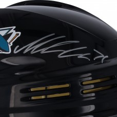 Шлем Macklin Celebrini San Jose Sharks Fanatics Authentic 2024 NHL Draft Autographed Mini
