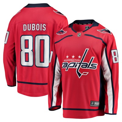 Игровая джерси Washington Capitals Pierre-Luc Dubois Fanatics Red Home Premier Breakaway Player