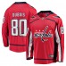 Игровая джерси Washington Capitals Pierre-Luc Dubois Fanatics Red Home Premier Breakaway Player