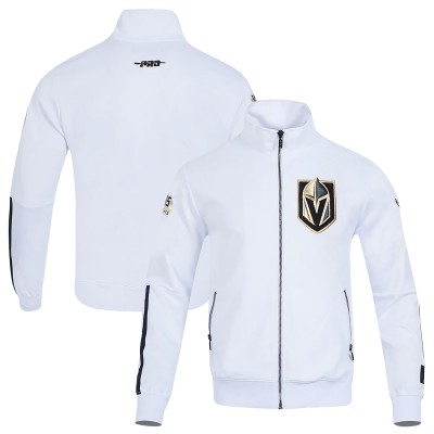 Vegas Golden Knights Pro Standard Classic Chenille Full-Zip Track Jacket - White