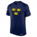 Футболка Sweden Fanatics 2025 4 Nations Face-Off Authentic Pro Tech - Athletic Navy