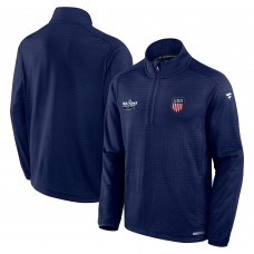 Кофта на молнии USA Fanatics 2025 4 Nations Face-Off Authentic Pro Lightweight - Athletic Navy Кофта на молнии USA Fanatics 2025 4 Nations Face-Off Authentic Pro Lightweight - Athletic Navy