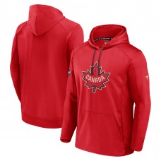 Толстовка на флисе Canada Fanatics 2025 4 Nations Face-Off Authentic Pro Fleece - Athletic Red