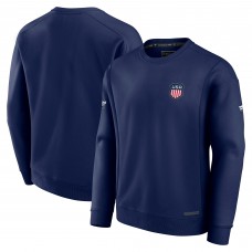 Свитшот на флисе USA Fanatics 2025 4 Nations Face-Off Authentic Pro Fleece - Athletic Navy