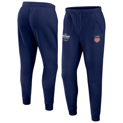 Штаны USA Fanatics 2025 4 Nations Face-Off Authentic Pro Fleece - Athletic Navy
