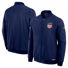 Куртка на молнии USA Fanatics 2025 4 Nations Face-Off Authentic Pro - Athletic Navy Куртка на молнии USA Fanatics 2025 4 Nations Face-Off Authentic Pro - Athletic Navy