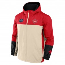 Кофта на молнии Canada Fanatics 2025 4 Nations Face-Off Crash The Net - Athletic Red/Natural