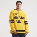 Джерси William Nylander Sweden Fanatics 2025 4 Nations Face-Off Premium - Yellow