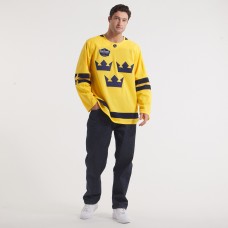 Джерси William Nylander Sweden Fanatics 2025 4 Nations Face-Off Premium - Yellow