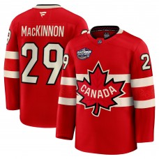 Джерси Nathan MacKinnon Canada Fanatics 2025 4 Nations Face-Off Premium - Red Джерси Nathan MacKinnon Canada Fanatics 2025 4 Nations Face-Off Premium - Red